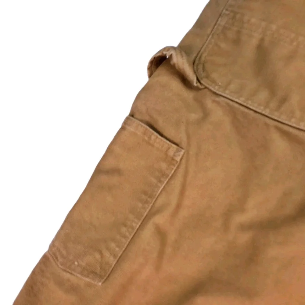 Carhartt B11-BRN Loose Fit Washed Duck Utility Work Pants Brown Mens 40x32